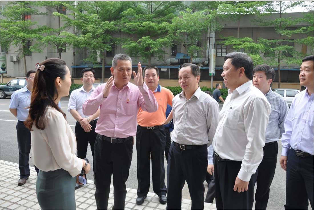 東莞市委書記徐建華一行蒞臨常平科技園參觀調(diào)研