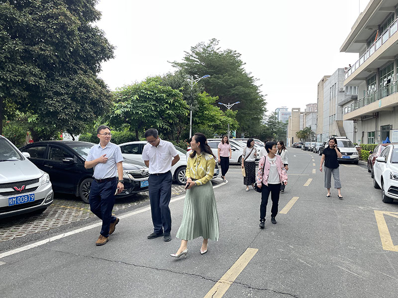 全市民營經(jīng)濟(jì)統(tǒng)戰(zhàn)工作第六調(diào)研檢查組赴常平科技園開展調(diào)研檢查的工作