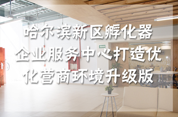 哈爾濱新區(qū)孵化器企業(yè)服務(wù)中心打造優(yōu)化營(yíng)商環(huán)境升級(jí)版